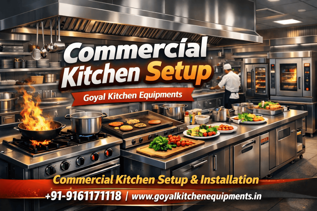 Commercial Kitchen Setup & Installation